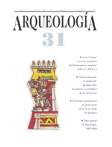 Arqueología -  Num. 31 (2003) Segunda época