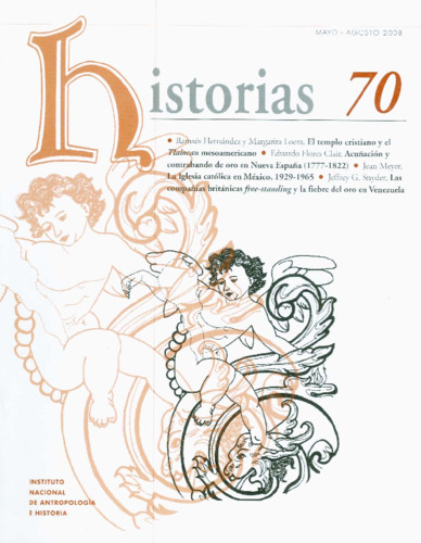 Historias Num. 70 (2008) 