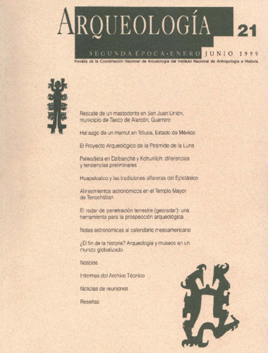 Arqueología - Num. 21 (1999) Segunda época