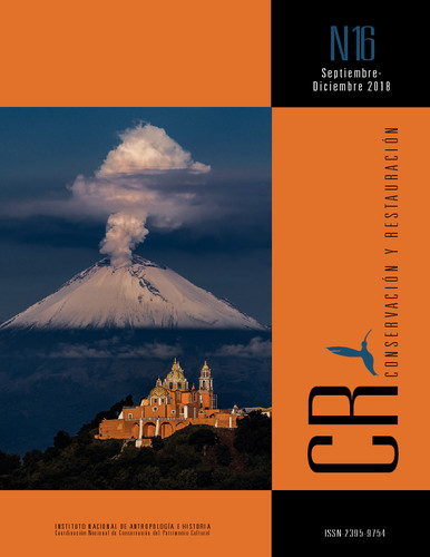CR. Conservación y Restauración Num. 16 (2018)