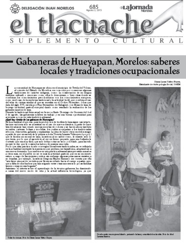 El Tlacuache Núm. 685 (2015)