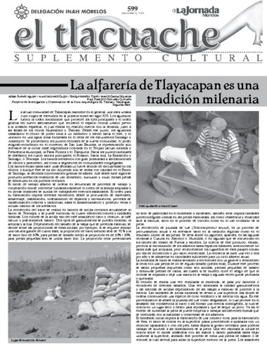 El Tlacuache Núm. 599 (2013)