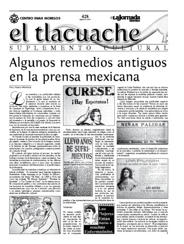 El Tlacuache Núm. 428 (2010)