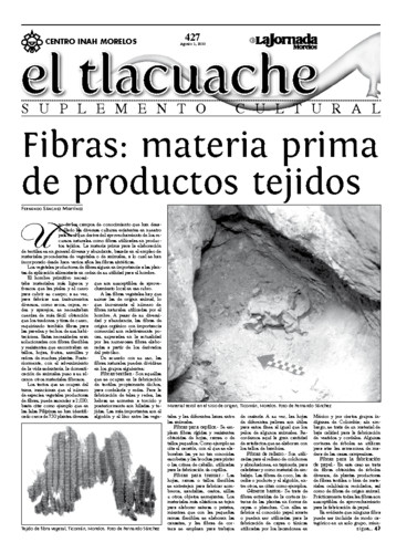 El Tlacuache Núm. 427 (2010)