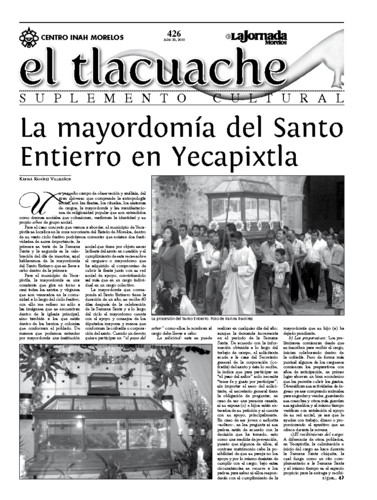 El Tlacuache Núm. 426 (2010)