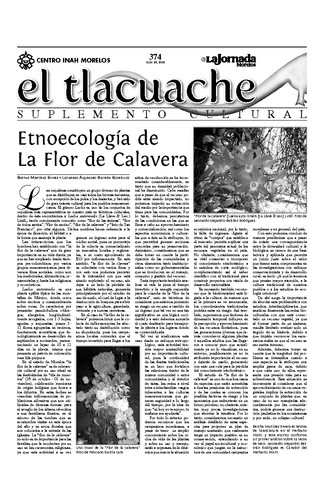 El Tlacuache Núm. 374 (2009)