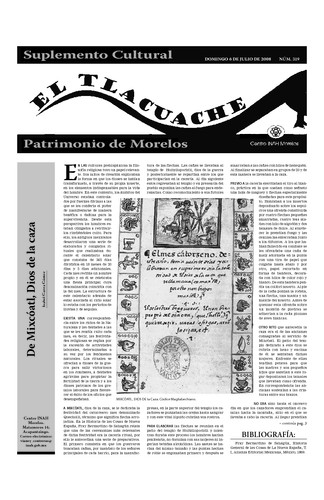 El Tlacuache Núm. 319 (2008) Segunda parte