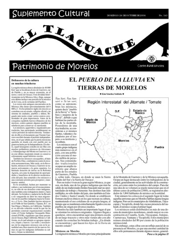 El Tlacuache Núm. 143 (2004)