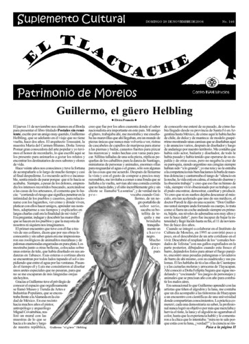 El Tlacuache Núm. 146 (2004)