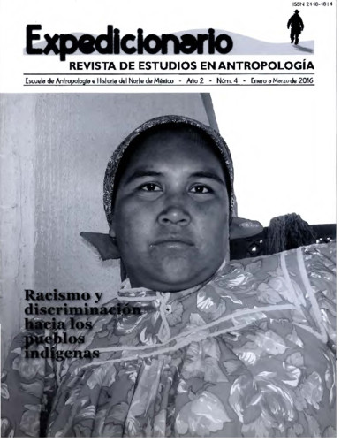 Expedicionario, Revista de Estudios en Antropología. Num. 4 (2016)