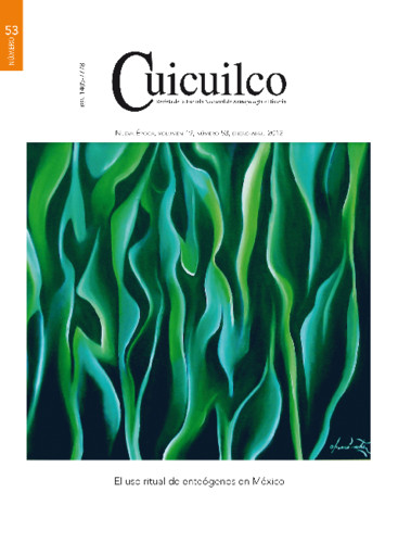 Cuicuilco Vol. 19 Num. 53 (2012) El uso ritual de enteógenos en México