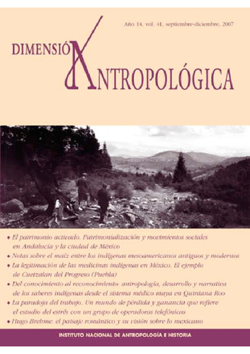 Dimensión Antropológica Vol. 41 (2007)