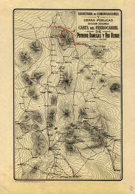 Carta del Ferrocarril de Potrero, Vanegas y Río Verde