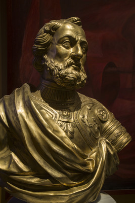 Busto de Hernán Cortés