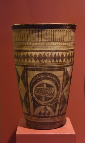 Vaso con representación de íbice