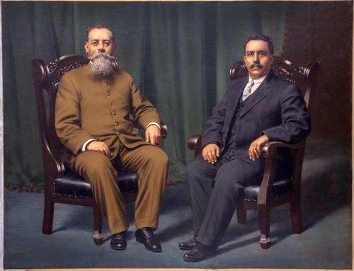 Venustiano Carranza e Ignacio Luis Pesqueira
