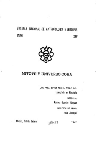 Mitote y universo cora