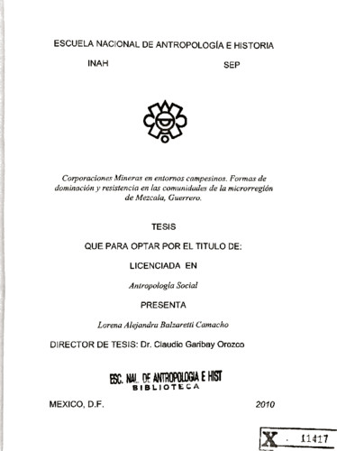 Corporaciones mineras en entornos campesinos