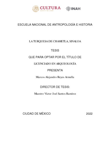 La turquesa de Chametla, Sinaloa