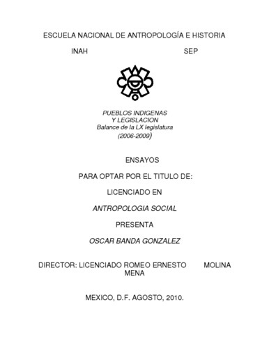 Pueblos indígenas y legislación