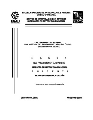 Las texturas del pasado