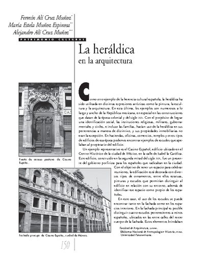 La heráldica en la arquitectura