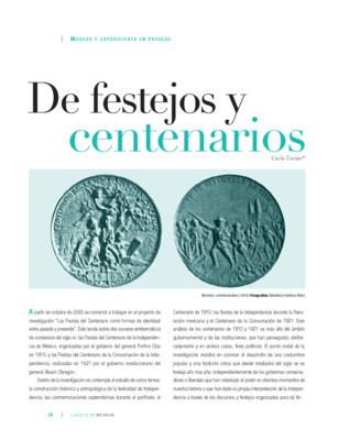 De festejos y centenarios