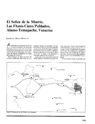 El Señor de la Muerte, Las Flores-Cinco Poblados, Alamo-Temapache, Veracruz