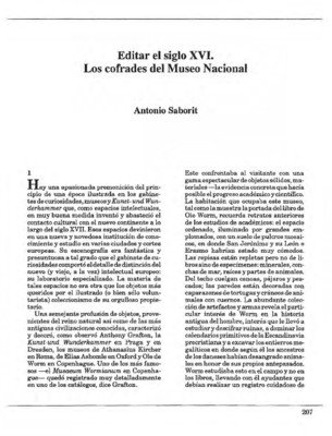 Editar el siglo XVI. Los cofrades del Museo Nacional
