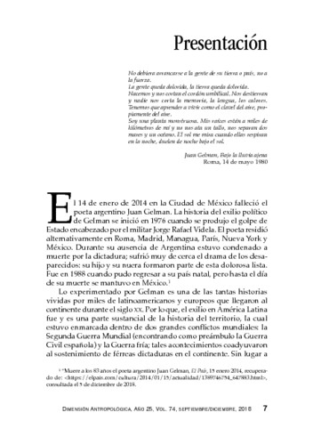 Exilio en América Latina 