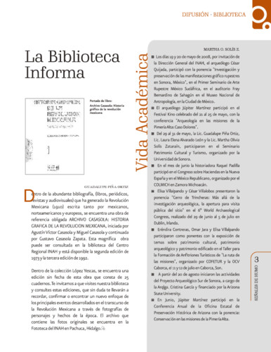 La Biblioteca informa