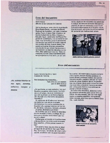 Ecos del Encuentro