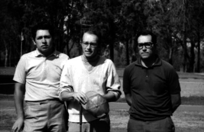 Golfistas durante una competencia