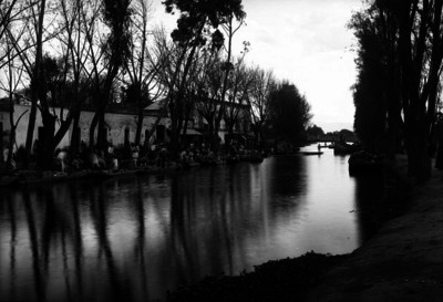 Vida cotidiana en el canal de la viga