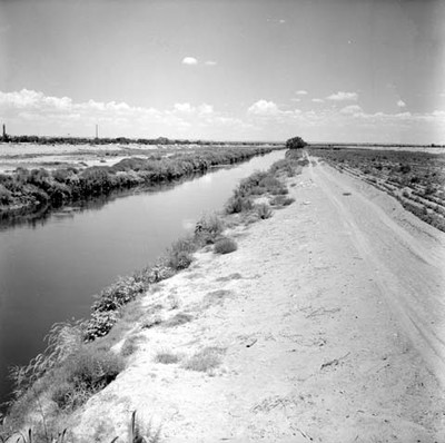 Canal en El Chamizal. panorámica