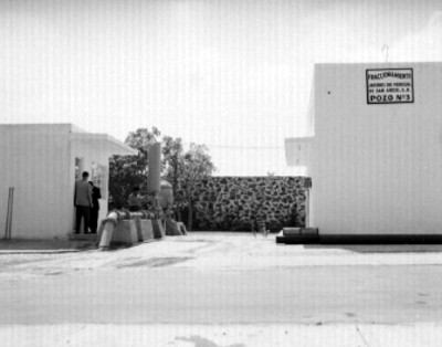 Instalaciones del Pozo No. 3 del fraccionamiento Jardines del Pedregal