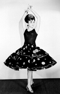 María Elena Anaya, retrato, bailarina