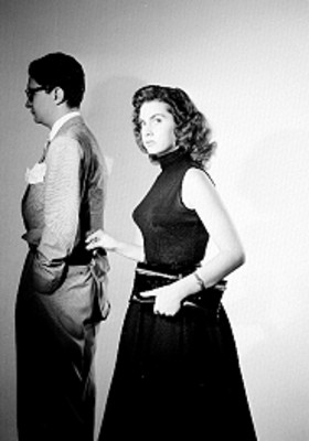 Rosita Arenas y esposo