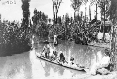 Entrada a las chinampas