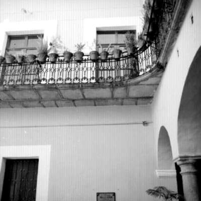 Corredor en la casa de Aquiles Serdán