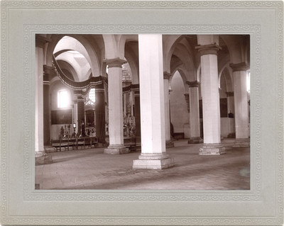 Capilla Real de Cholula, interior, vista parcial