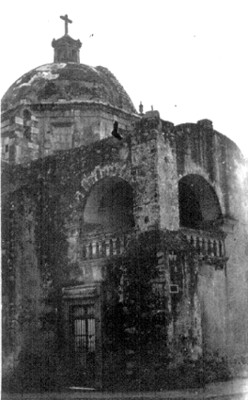Catedral de Cuernavaca, Capilla Posa, vista posterior