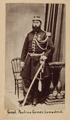 "Paulino Gómez Lamadrid", retrato
