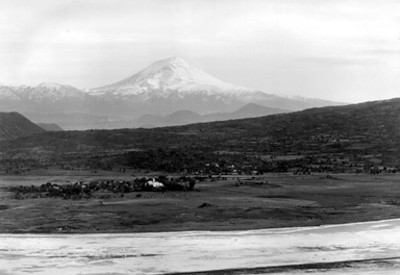 Volcán Popocatépetl, paisaje