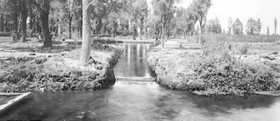 Vertedero de San Luis Xochimilco, vista parcial