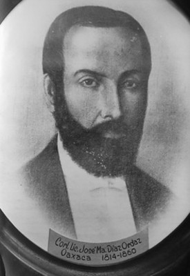 Corl. Lic. José María Díaz Ordaz, pintura