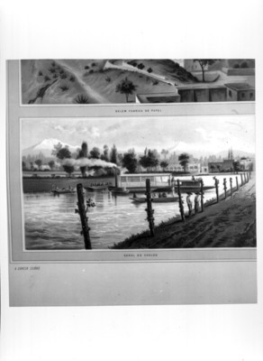 Canal de Chalco, pintura