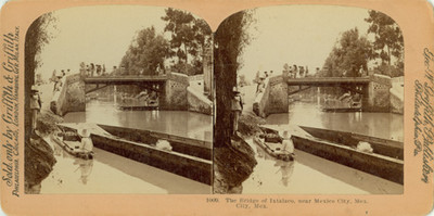 1009 The bridge of Ixtacalco, near México City, Mex