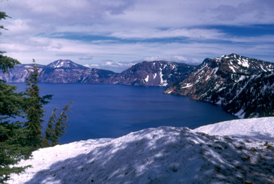 Lago del Crater, panorama