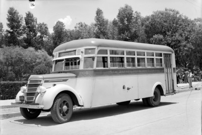 Autotransporte de la ruta San Rafael-Aviación-Euzkadi